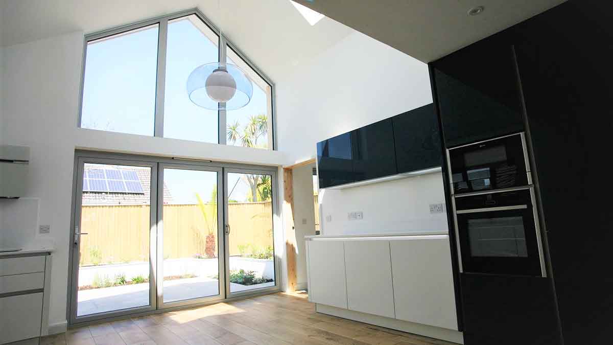 internal photo of redesigned kitchen